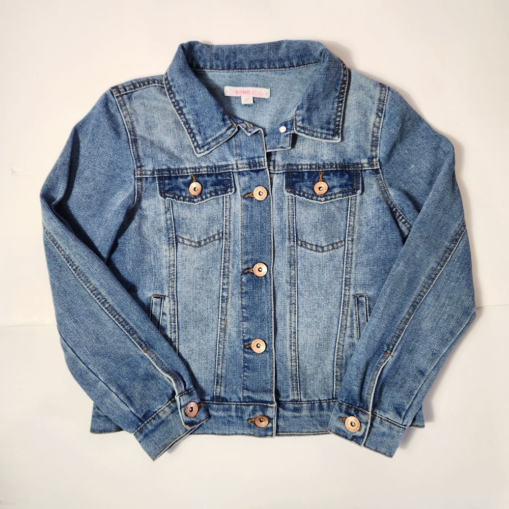 Girl's Blue Denim Jacket Size: 12